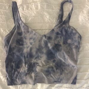 Lululemon Purple Tie-Dye Align Tank Top